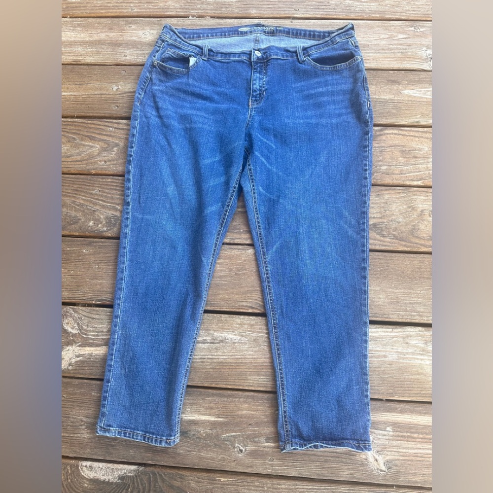 Old Navy women's plus stretch boyfriend skinny jeans size 16